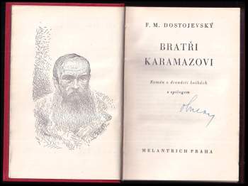 Fedor Michajlovič Dostojevskij: Bratři Karamazovi