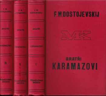 Bratři Karamazovi I. - III. - KOMPLET