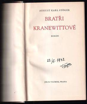 August Karl Stöger: Bratři Kranewittové