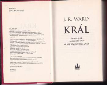J. R Ward: Bratrstvo černé dýky