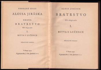 Alois Jirásek: Bratrstvo