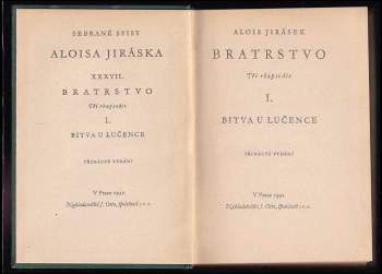 Alois Jirásek: Bratrstvo