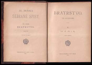 Alois Jirásek: Bratrstvo