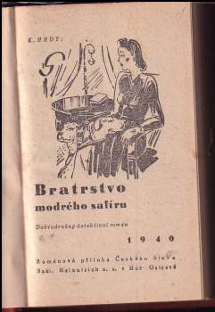 Karel Hrdý: Bratrstvo modrého safíru