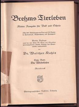 Alfred Brehm: Brehms Tierleben