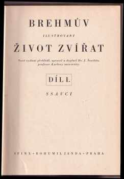 Alfred Brehm: Brehmův ilustrovaný život zvířat