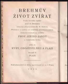 Alfred Brehm: Brehmův život zvířat