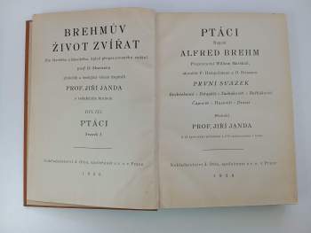 Alfred Brehm: Brehmův Život zvířat - Ptáci 1