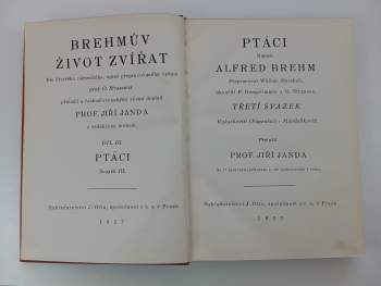 Alfred Brehm: Brehmův Život zvířat - Ptáci 1
