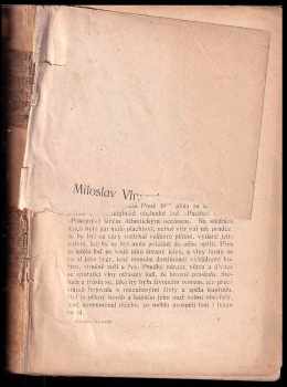 Josef Václav Zimmermann: Brémský kormidelník Miloslav Vlnovský, čili, Ztroskotání korábu Pacific