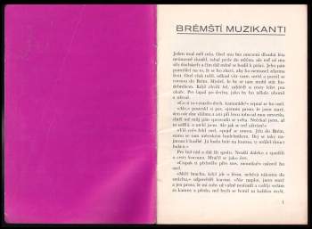 Jacob Ludwig Karl Grimm: Brémští muzikanti