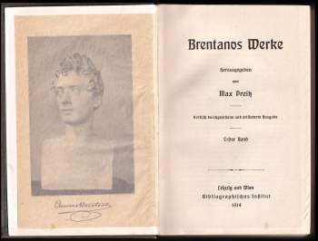 Clemens Brentano: Brentanos Werke
