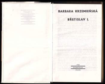 Barbara Krzemieńska: Břetislav I