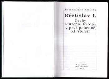 Barbara Krzemieńska: Břetislav I