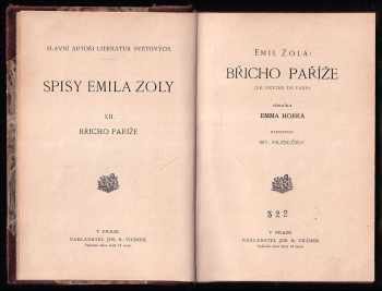 Émile Zola: Břicho Paříže