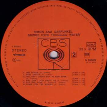 Simon & Garfunkel: Bridge Over Troubled Water