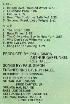 Simon & Garfunkel: Bridge Over Troubled Water