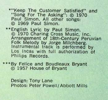Simon & Garfunkel: Bridge Over Troubled Water