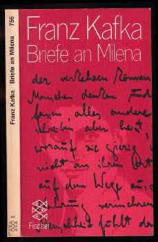 Franz Kafka: Briefe an Milena - Dopisy Mileně v NJ