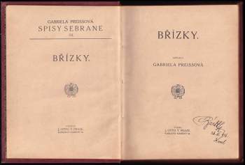 Gabriela Preissová: Břízky