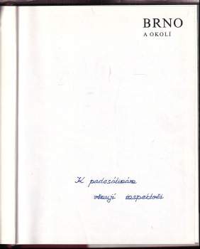 František Přeučil: Brno a okolí
