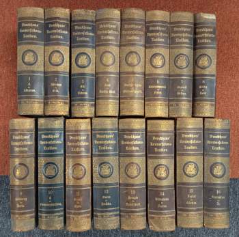 Brockhaus´ Konversations-Lexikon KOMPLET 1-16