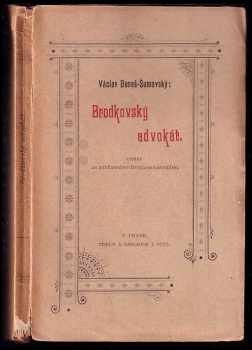 Václav Beneš Šumavský: Brodkovský advokát : obraz ze současného života moravského