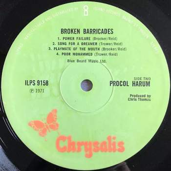 Procol Harum: Broken Barricades