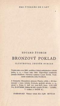 Eduard Štorch: Bronzový poklad