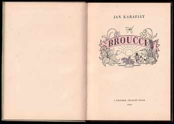 Jan Karafiát: Broučci