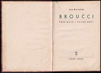 Jan Karafiát: Broučci