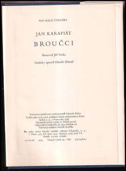 Jan Karafiát: Broučci