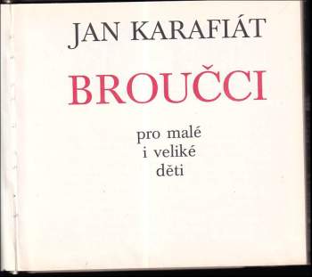 Jan Karafiát: Broučci