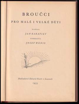 Jan Karafiát: Broučci