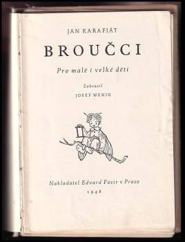 Jan Karafiát: Broučci