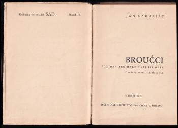 Jan Karafiát: Broučci