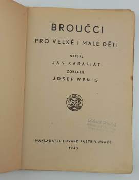 Jan Karafiát: Broučci