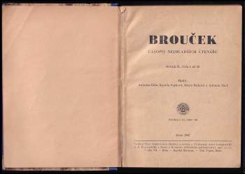 Antonín Gála: Brouček, KOMPLETNÍ ROČNÍK II.