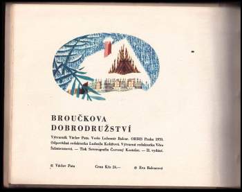 Lubomír Balcar: Broučkova dobrodružství