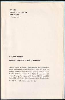 Ondřej Sekora: Brouk Pytlík