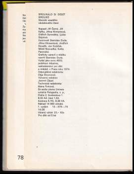 Jiří Černý: Broukalo si deset brouků