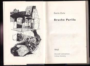 Émile Zola: Brucho Paríža