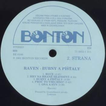 Raven: Bubny A Píšťaly