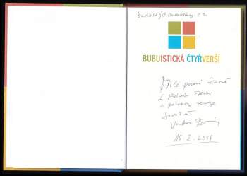 Václav Budínský: Bubuistická čtyřverší