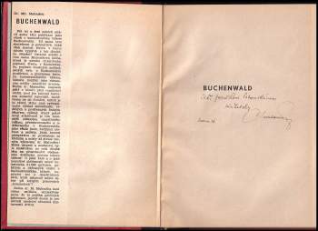 Miloslav Matoušek: Buchenwald