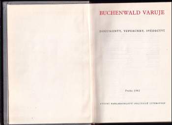 Buchenwald varuje
