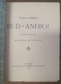 Jules Lermina: Buď - anebo!
