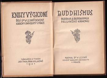 Vincenc Lesný: Buddhismus