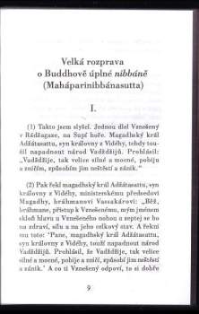 Buddha: Buddhovy rozpravy