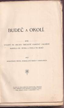 Eustach Gabessam: Budeč a okolí